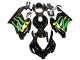 2004-2005 Honda CBR1000RR Motorcycle Fairings - Glossy Black Yellow Green Monster UK