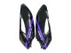 2004-2005 Honda CBR1000RR Motorcycle Fairings - Glossy Black Purple Stripe UK