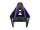 2004-2005 Honda CBR1000RR Motorcycle Fairings - Glossy Black Purple Stripe UK