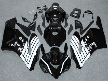 Best 2004-2005 Honda CBR1000RR Motorcycle Fairings - Glossy Black White UK