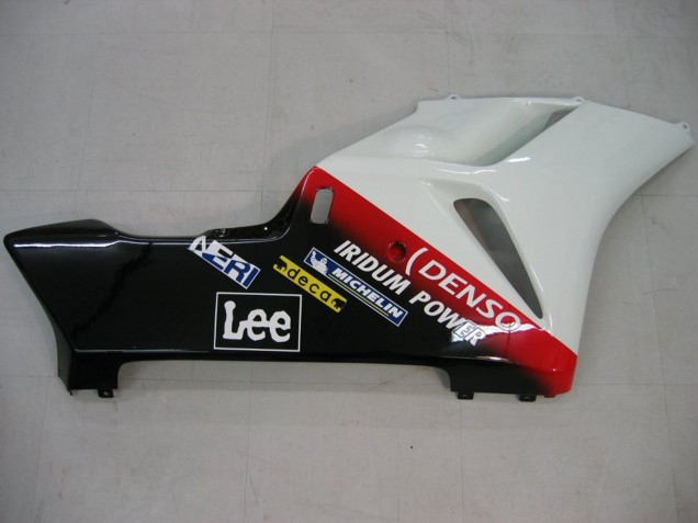 2004-2005 Honda CBR1000RR Motorcycle Fairings - White Blue Red Glossy Black Star Carrera Lee UK