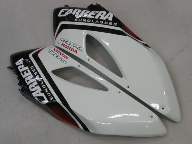 2004-2005 Honda CBR1000RR Motorcycle Fairings - White Blue Red Glossy Black Star Carrera Lee UK