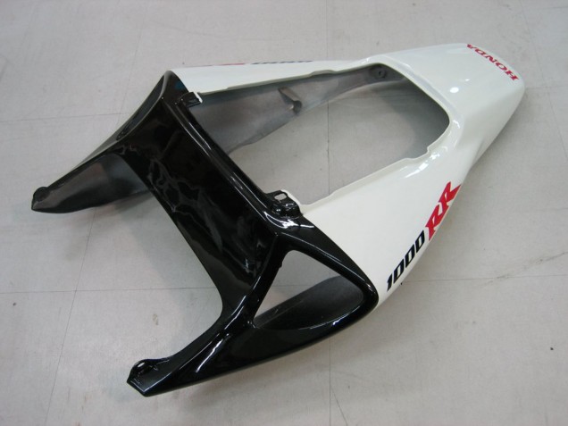 2004-2005 Honda CBR1000RR Motorcycle Fairings - White Blue Red Glossy Black Star Carrera Lee UK