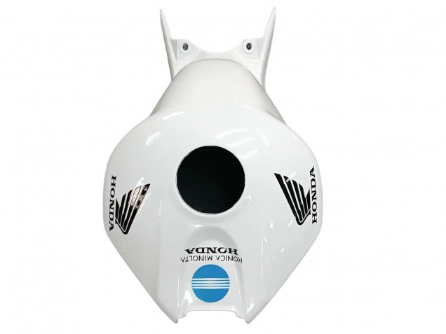2004-2005 Honda CBR1000RR Motorcycle Fairings - White Light Blue Yellow Black Konica Minolta UK