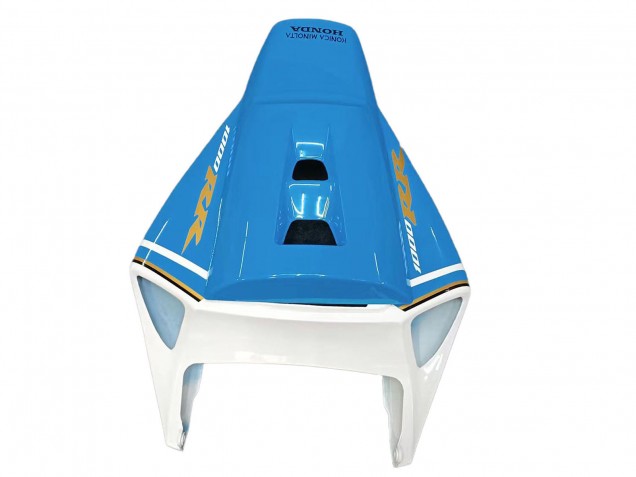 2004-2005 Honda CBR1000RR Motorcycle Fairings - White Light Blue Yellow Black Konica Minolta UK