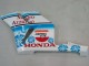 2004-2005 Honda CBR1000RR Motorcycle Fairings - White Blue Snow Nastro Azzurro 46 UK