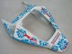 2004-2005 Honda CBR1000RR Motorcycle Fairings - White Blue Snow Nastro Azzurro 46 UK