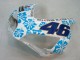 2004-2005 Honda CBR1000RR Motorcycle Fairings - White Blue Snow Nastro Azzurro 46 UK