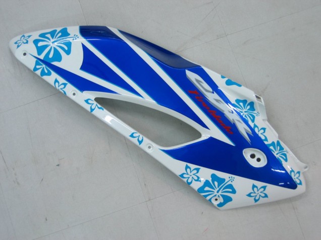 2004-2005 Honda CBR1000RR Motorcycle Fairings - White Blue Snow Nastro Azzurro 46 UK