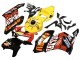 2004-2005 Honda CBR1000RR Motorcycle Fairings - Yellow Orange Glossy Black Repsol Rossi 46 UK