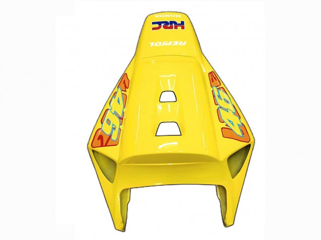 2004-2005 Honda CBR1000RR Motorcycle Fairings - Yellow Orange Glossy Black Repsol Rossi 46 UK