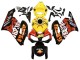 2004-2005 Honda CBR1000RR Motorcycle Fairings - Yellow Orange Glossy Black Repsol Rossi 46 UK