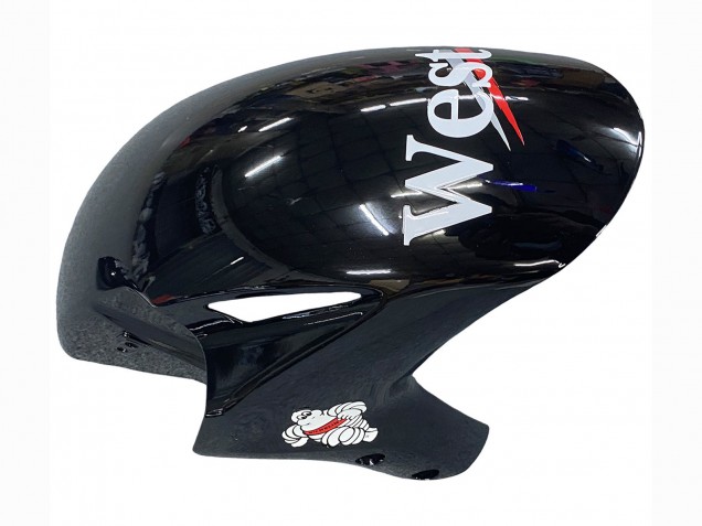 2004-2005 Honda CBR1000RR Motorcycle Fairings - Glossy Black White West UK
