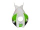 2004-2005 Honda CBR1000RR Motorcycle Fairings - White Green Glossy Black Hannspree 52 UK