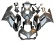 2004-2005 Honda CBR1000RR Motorcycle Fairing - Silver Glossy Black UK