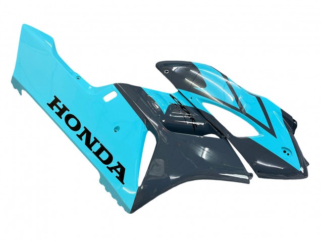 2004-2005 Honda CBR1000RR Motorcycle Fairings - Light Blue Glossy Black UK