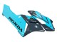 2004-2005 Honda CBR1000RR Motorcycle Fairings - Light Blue Glossy Black UK