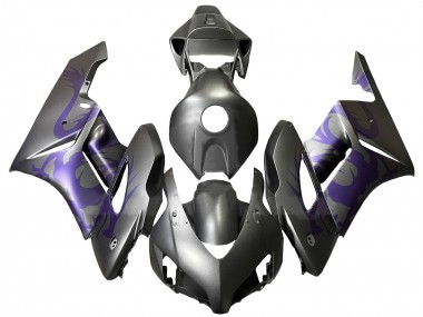 Best 2004-2005 Honda CBR1000RR Motorcycle Fairing - Silver Purple UK