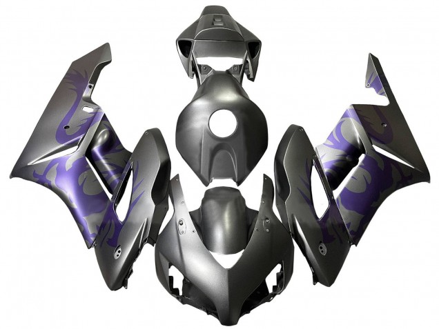 2004-2005 Honda CBR1000RR Motorcycle Fairing - Silver Purple UK