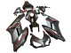 2004-2005 Honda CBR1000RR Motorcycle Fairings - Glossy Black Glossy Grey Red Stripe UK