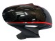 2004-2005 Honda CBR1000RR Motorcycle Fairings - Glossy Black Glossy Grey Red Stripe UK