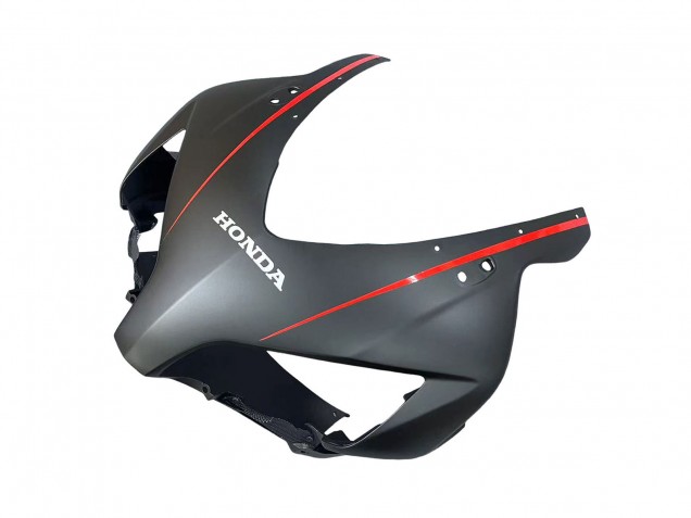 2004-2005 Honda CBR1000RR Motorcycle Fairings - Glossy Black Glossy Grey Red Stripe UK