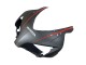 2004-2005 Honda CBR1000RR Motorcycle Fairings - Glossy Black Glossy Grey Red Stripe UK