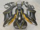 2004-2005 Honda CBR1000RR Motorcycle Fairings - Matte Grey Gold UK