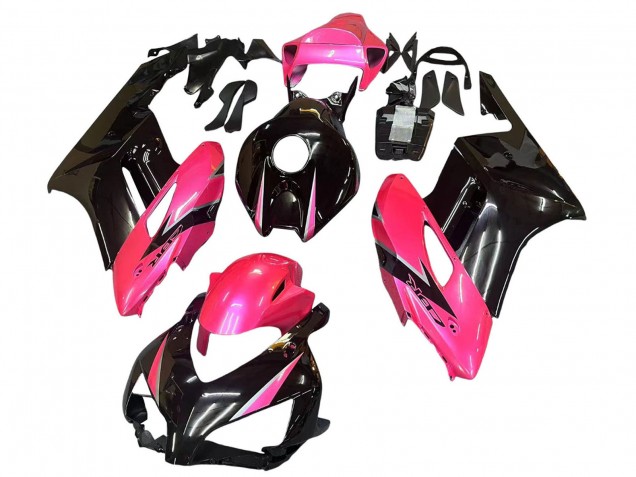 2004-2005 Honda CBR1000RR Motorcycle Fairings - Pink Glossy Black UK
