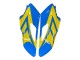 2004-2005 Honda CBR1000RR Motorcycle Fairings - Blue Yellow Glossy Black UK