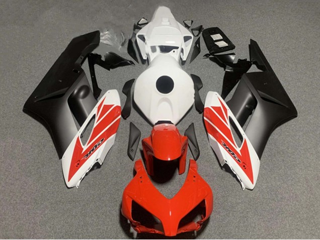 2004-2005 Honda CBR1000RR Motorcycle Fairings - White Red Matte Black UK
