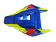 2006-2007 Honda CBR1000RR Motorcycle Fairings - Blue Fluorescent Green Glossy Black Shark 46 UK