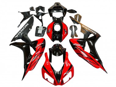 Best 2006-2007 Honda CBR1000RR Motorcycle Fairing - Blue Glossy Black UK
