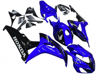 Best 2006-2007 Honda CBR1000RR Motorcycle Fairings - Blue Glossy Black UK