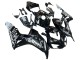 2006-2007 Honda CBR1000RR Motorcycle Fairings - Glossy Black Gold SevenStars UK