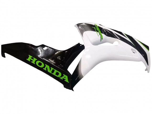 2006-2007 Honda CBR1000RR Motorcycle Fairing - White Green Glossy Black UK