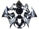 2006-2007 Honda CBR1000RR Motorcycle Fairings - Silver Glossy Black Red Bull UK