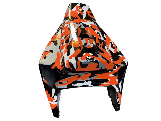 2006-2007 Honda CBR1000RR Motorcycle Fairings - Black Orange Silver Camouflage UK