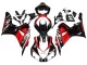 2006-2007 Honda CBR1000RR Motorcycle Fairings - Red Glossy Black UK