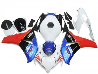 Best 2008-2011 Honda CBR1000RR Motorcycle Fairings - White Blue Red Glossy Black UK
