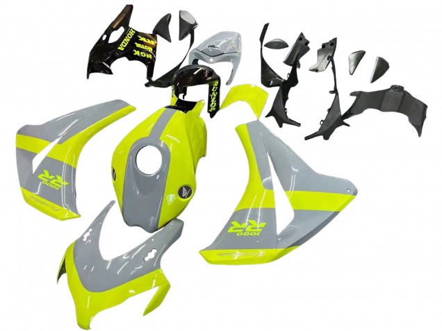 2008-2011 Honda CBR1000RR Motorcycle Fairings - Nardo Grey Fluorescent Green UK