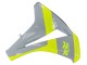 2008-2011 Honda CBR1000RR Motorcycle Fairings - Nardo Grey Fluorescent Green UK