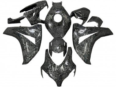 Best 2008-2011 Honda CBR1000RR Motorcycle Fairings - Black Forged Carbon Fiber UK