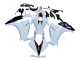 2012-2016 Honda CBR1000RR Motorcycle Fairings - White Glossy Black UK