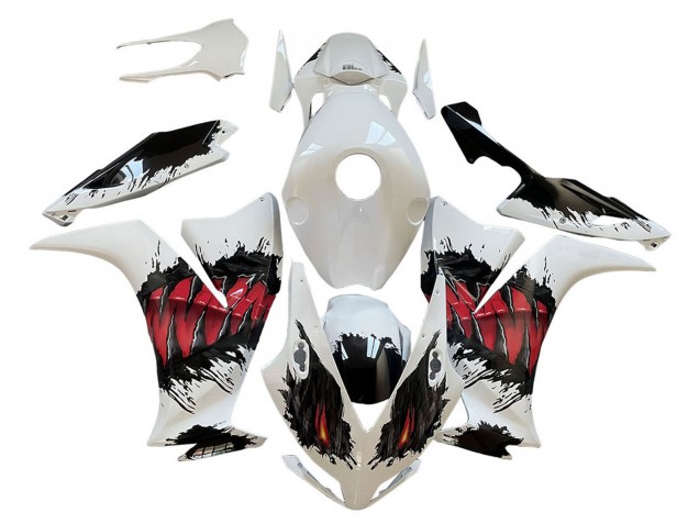 2012-2016 Honda CBR1000RR Motorcycle Fairings - White Red Black UK