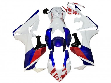 Best 2017-2023 Honda CBR1000RR Motorcycle Fairing - White Red Blue UK