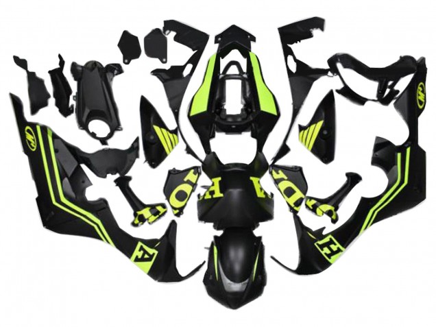 2017-2023 Honda CBR1000RR Motorcycle Fairings - Matte Black Yellow UK