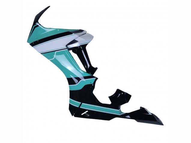 2017-2023 Honda CBR1000RR Motorcycle Fairings - White Light Blue Glossy Black UK