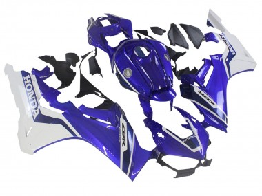 Best 2017-2023 Honda CBR1000RR Motorcycle Fairings - White Blue UK