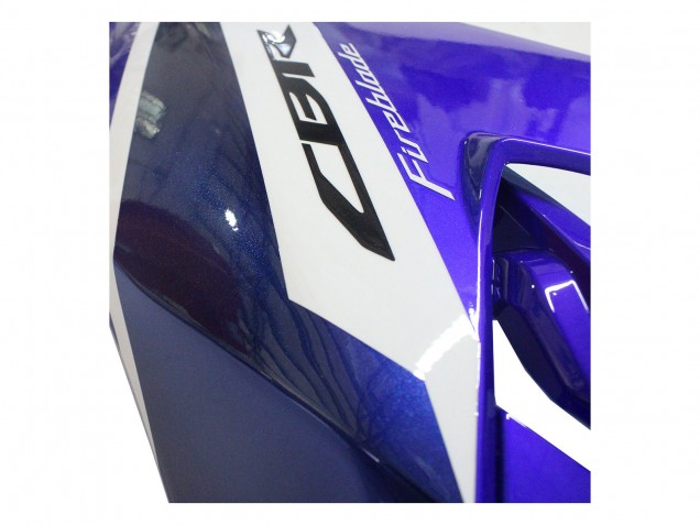 2017-2023 Honda CBR1000RR Motorcycle Fairings - White Blue UK